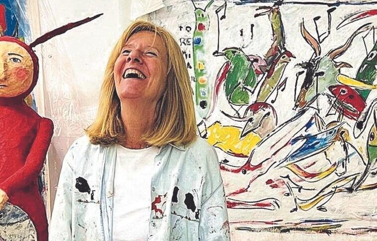 Marta Mariño imparte un taller de pintura gratuito en la Casa-Museo Antonio Padrón