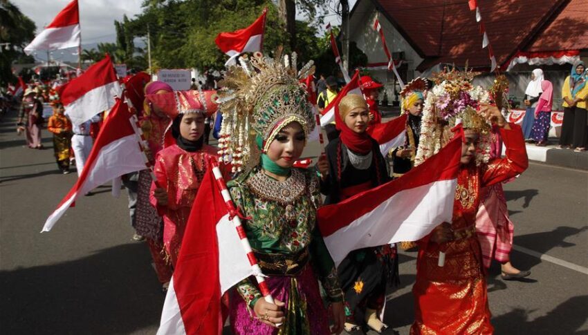 Indonesia se alista para el desfile del Día de la Independencia